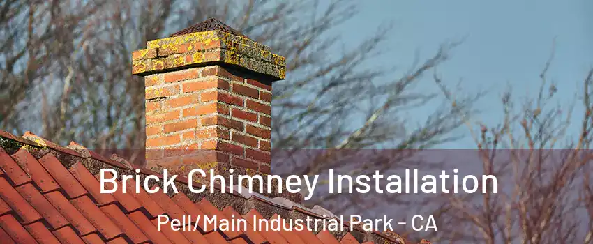 Brick Chimney Installation Pell/Main Industrial Park - CA