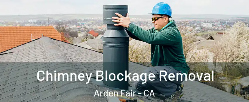 Chimney Blockage Removal Arden Fair - CA