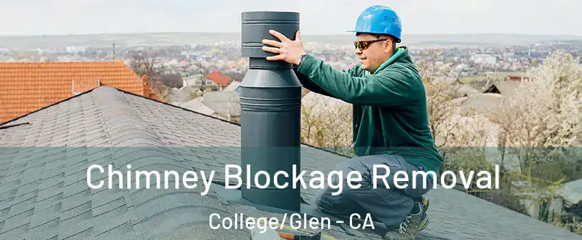 Chimney Blockage Removal College/Glen - CA