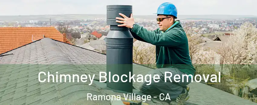 Chimney Blockage Removal Ramona Village - CA