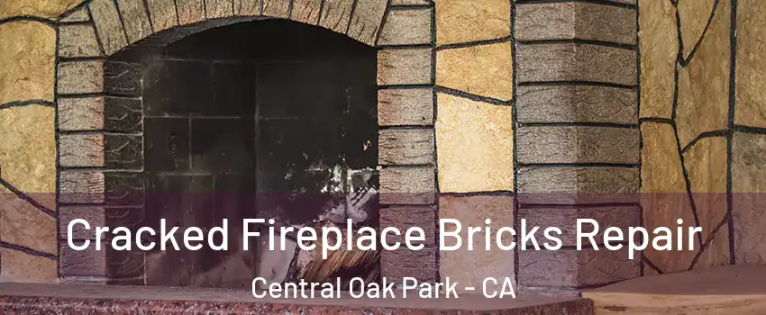 Cracked Fireplace Bricks Repair Central Oak Park - CA