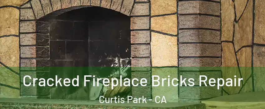 Cracked Fireplace Bricks Repair Curtis Park - CA