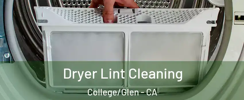 Dryer Lint Cleaning College/Glen - CA