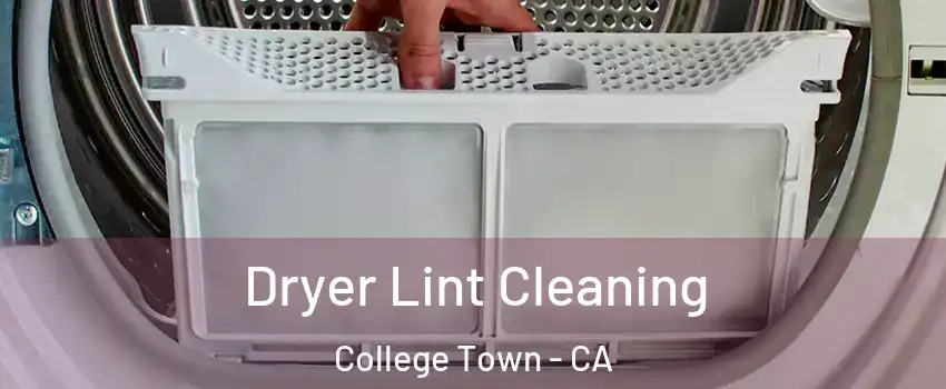 Dryer Lint Cleaning College Town - CA