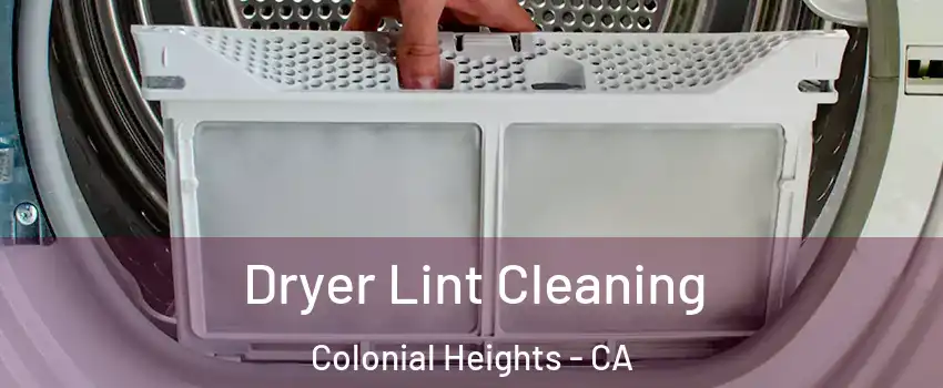 Dryer Lint Cleaning Colonial Heights - CA