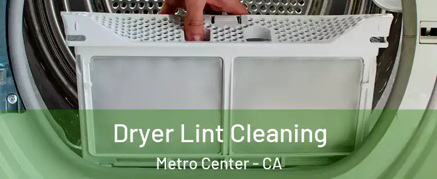 Dryer Lint Cleaning Metro Center - CA