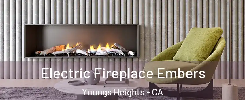 Electric Fireplace Embers Youngs Heights - CA