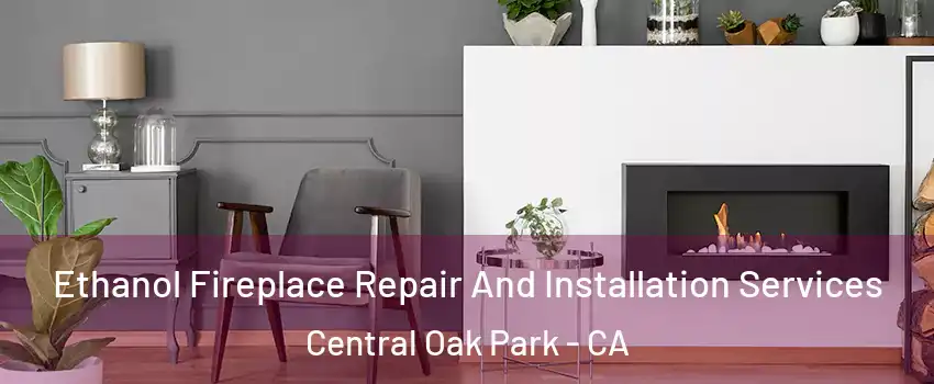 Ethanol Fireplace Repair And Installation Services Central Oak Park - CA