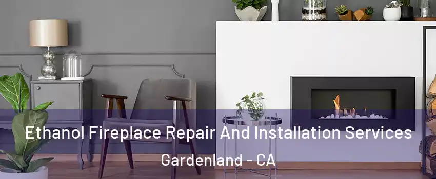 Ethanol Fireplace Repair And Installation Services Gardenland - CA