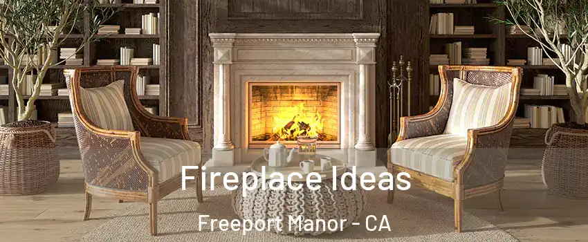 Fireplace Ideas Freeport Manor - CA