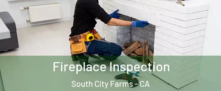 Fireplace Inspection South City Farms - CA