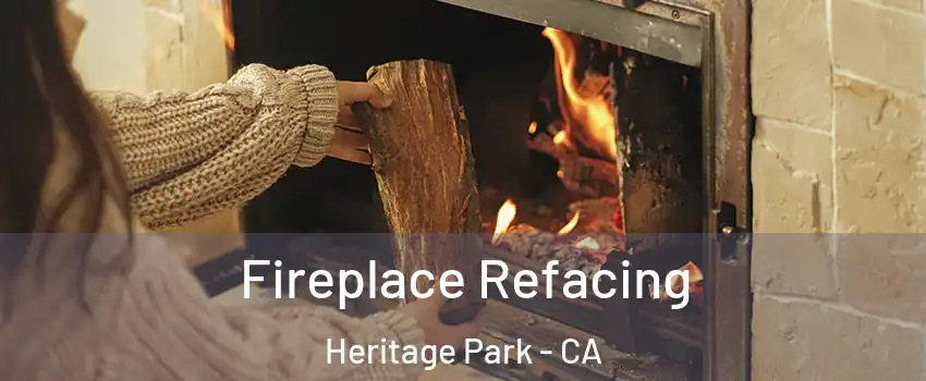 Fireplace Refacing Heritage Park - CA