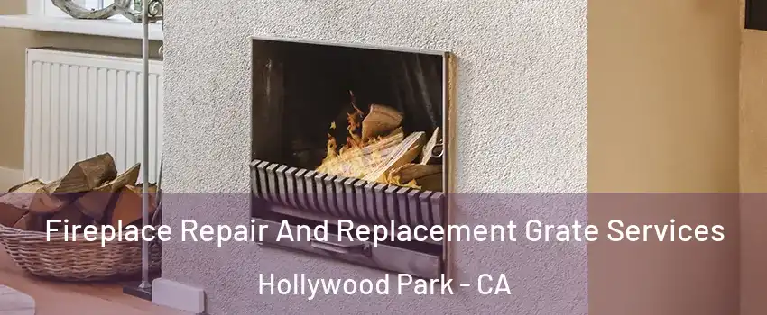 Fireplace Repair And Replacement Grate Services Hollywood Park - CA