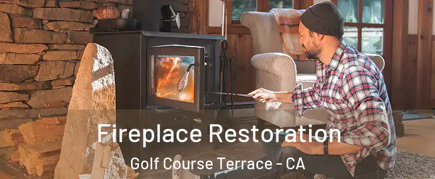 Fireplace Restoration Golf Course Terrace - CA