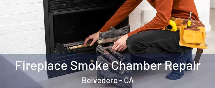 Fireplace Smoke Chamber Repair Belvedere - CA