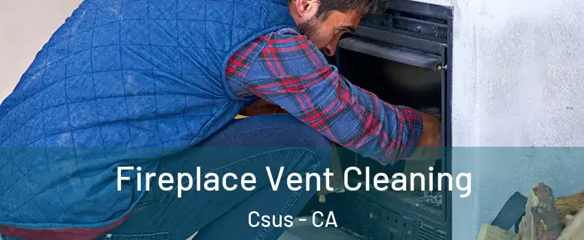 Fireplace Vent Cleaning Csus - CA