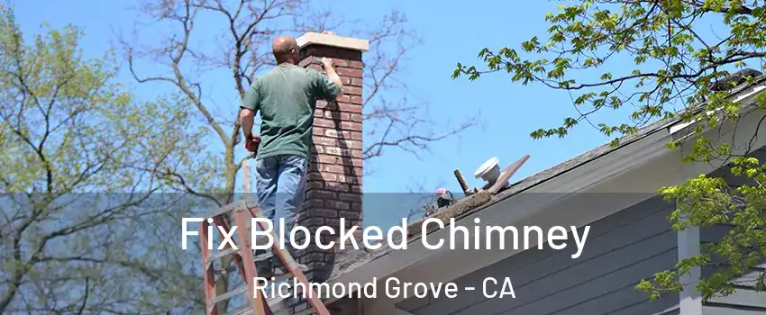 Fix Blocked Chimney Richmond Grove - CA