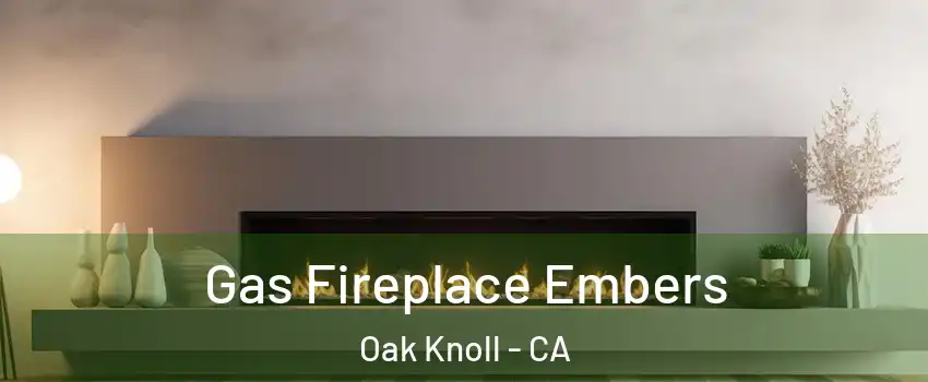 Gas Fireplace Embers Oak Knoll - CA