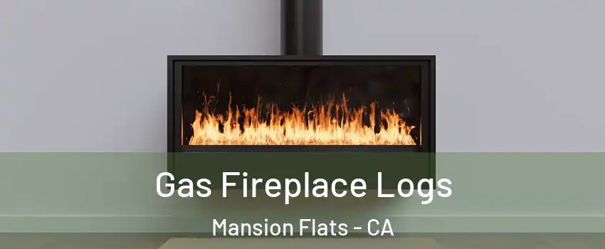 Gas Fireplace Logs Mansion Flats - CA