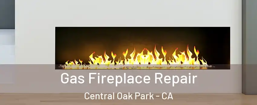 Gas Fireplace Repair Central Oak Park - CA