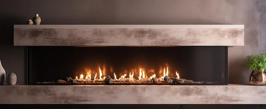 Gas Refractory Fireplace Logs in Rp - Sports Complex, CA