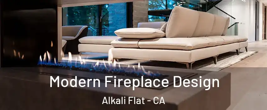 Modern Fireplace Design Alkali Flat - CA