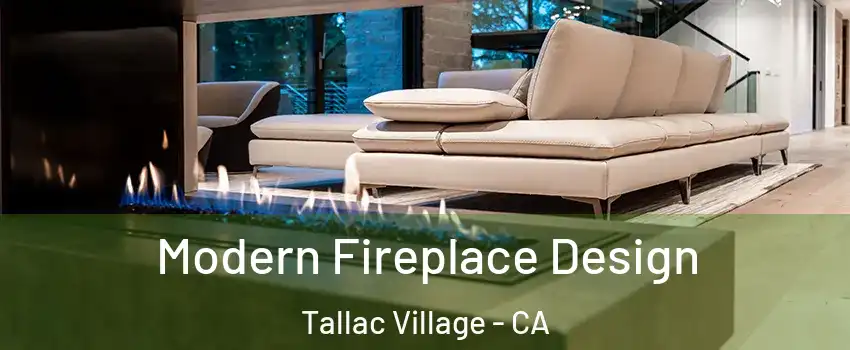 Modern Fireplace Design Tallac Village - CA