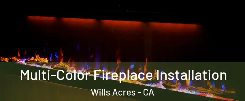 Multi-Color Fireplace Installation Wills Acres - CA