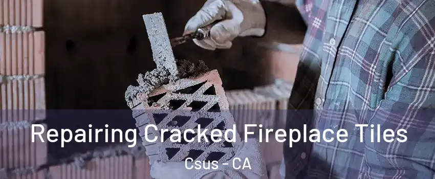 Repairing Cracked Fireplace Tiles Csus - CA