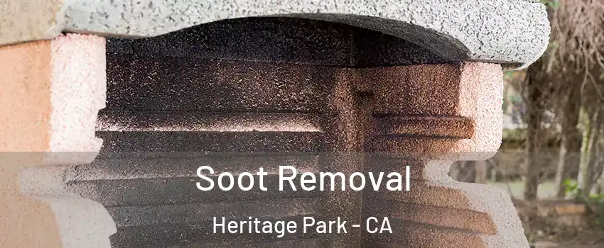 Soot Removal Heritage Park - CA