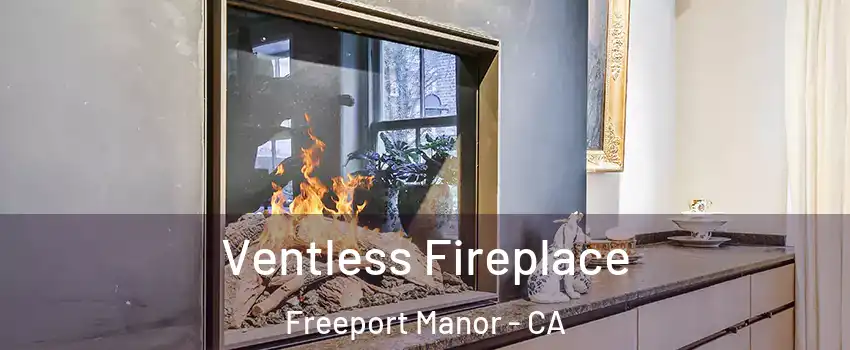 Ventless Fireplace Freeport Manor - CA