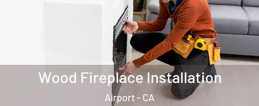 Wood Fireplace Installation Airport - CA