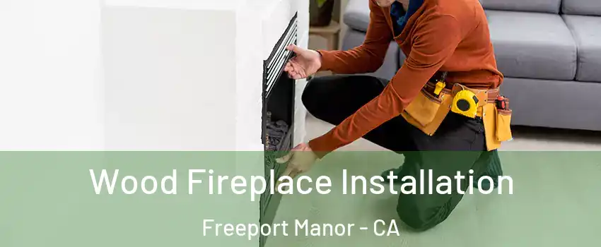 Wood Fireplace Installation Freeport Manor - CA